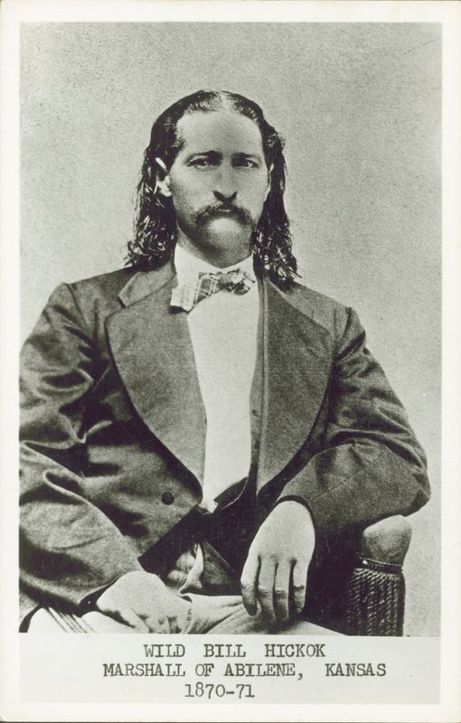 Wild Bill Hickok, gunfighter, gambler and lawman of the American West by American Photographer