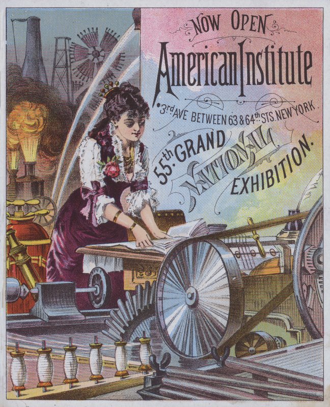 55th Grand National Exhibition, American Institute, New York, USA by American School