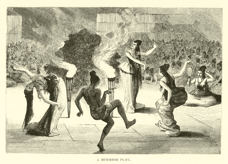A Burmese Play by American School