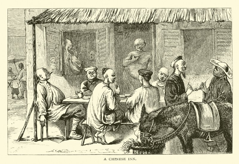A Chinese Inn by American School