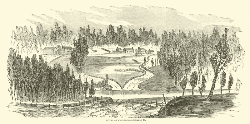 Action at Whitehall, 16 December, December 1862 by American School