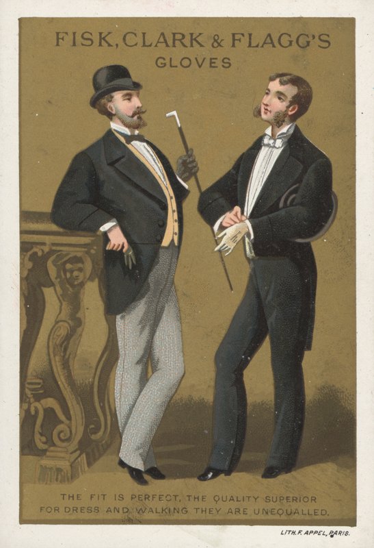 Advertisement for Fisk, Clark & Fagg