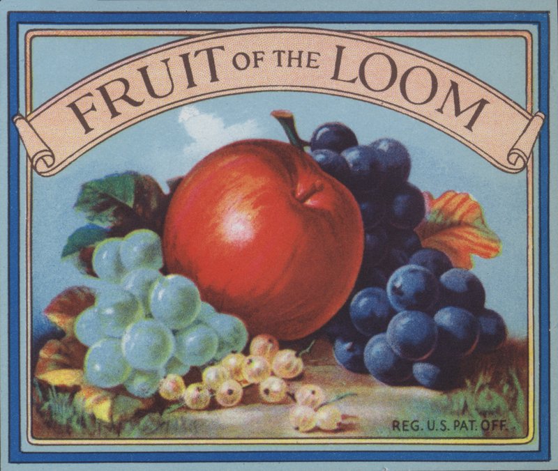 Advertisement for Fruit of the Loom Clothing by American School