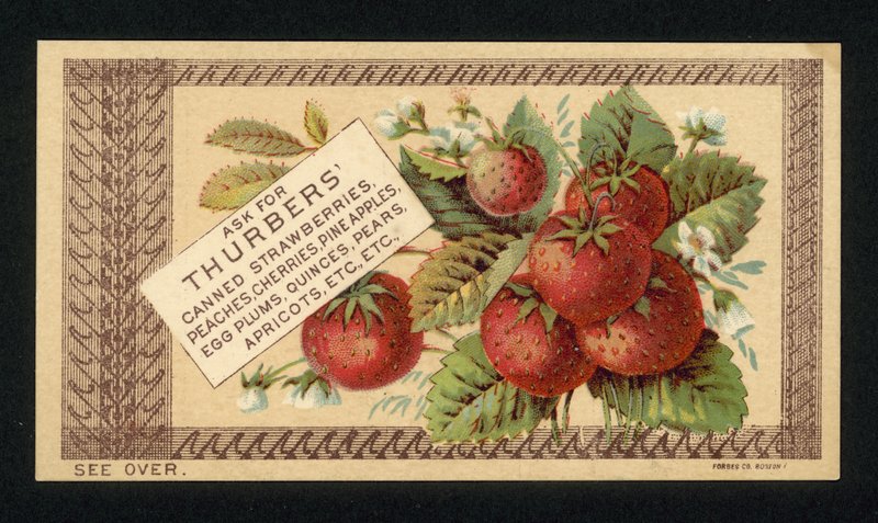 Advertisement for Thurber