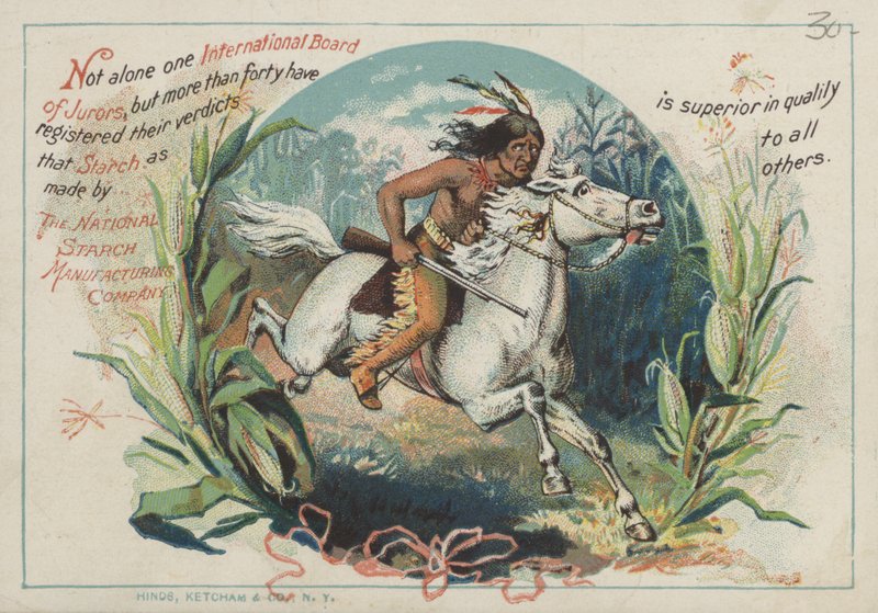 Advertisement for the National Starch Manufacturers