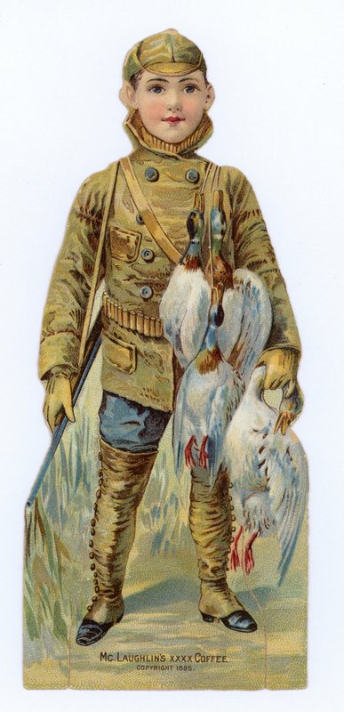 American boy, out shooting for game by American School