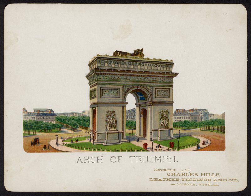 Arc de Triomphe, Paris, France by American School