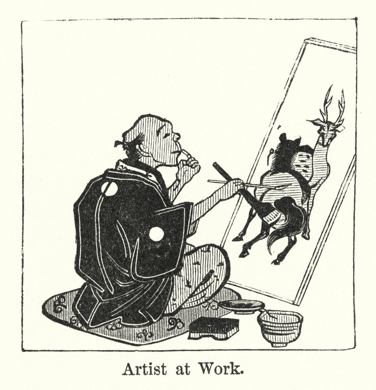 Artist at Work by American School