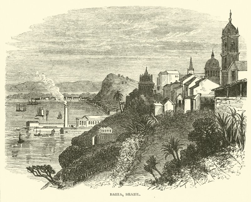 Bahia, Brazil, July 1862 by American School