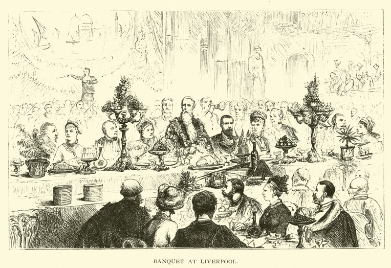 Banquet at Liverpool by American School