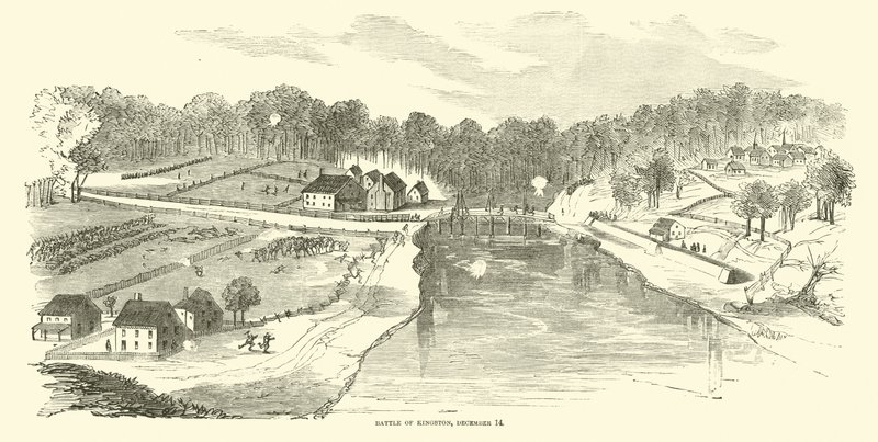 Battle of Kingston, 14 December, December 1862 by American School