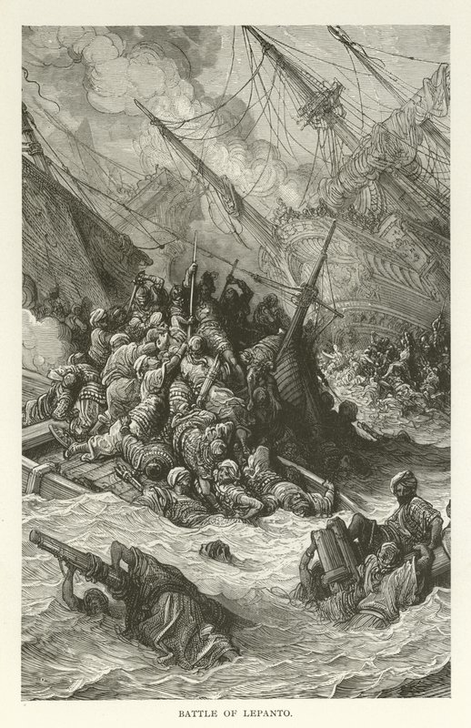 Battle of Lepanto by American School