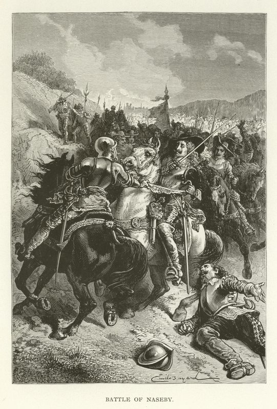 Battle of Naseby by American School