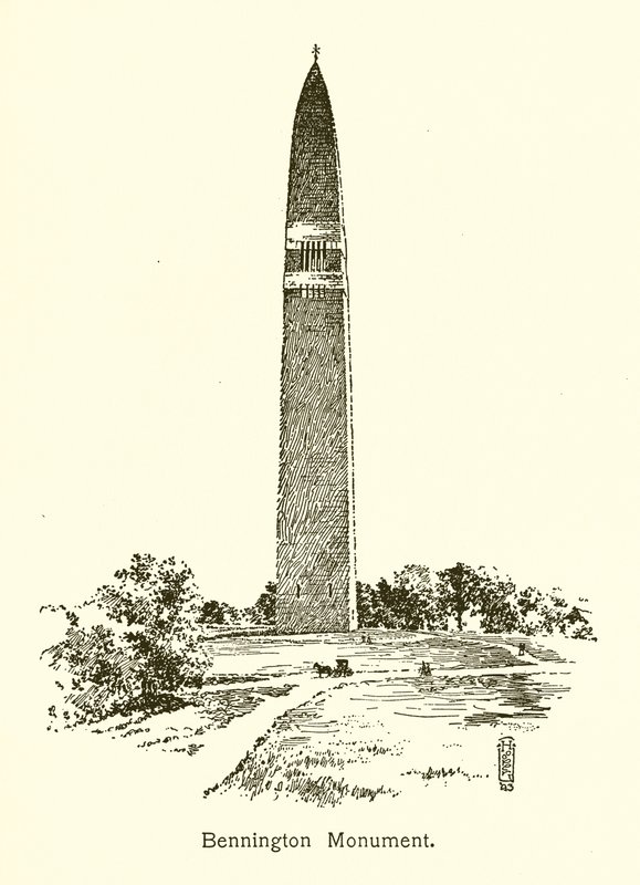 Bennington Monument by American School