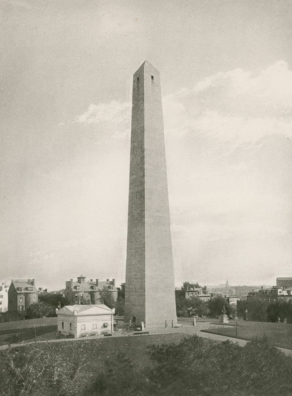 Bunker Hill Monument by American School