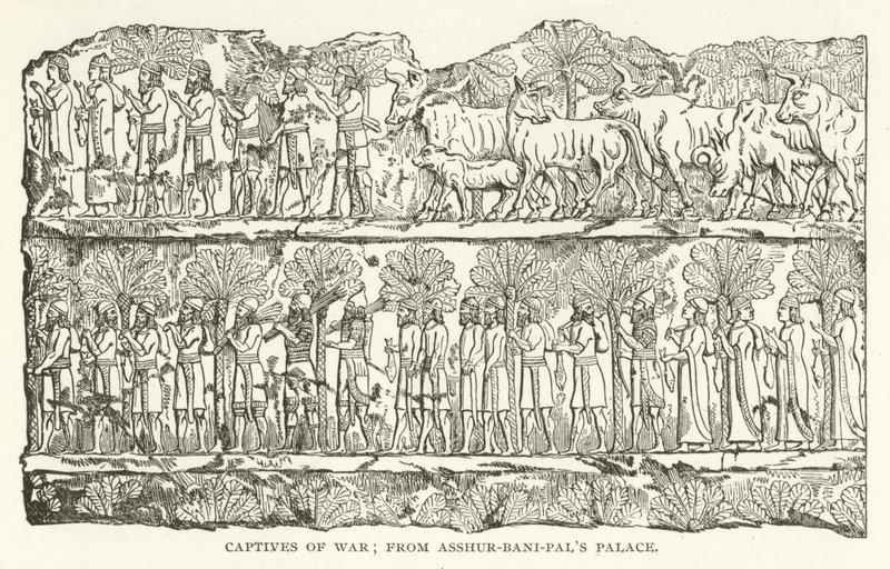 Captives of War from Asshur-bani-pal