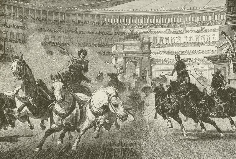 Charioteers by American School