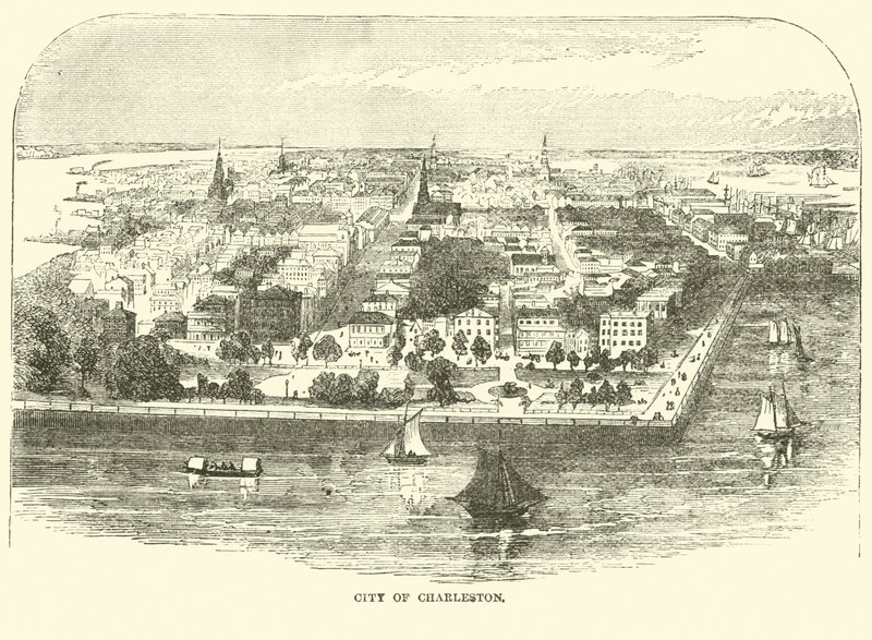 City of Charleston, May 1862 by American School