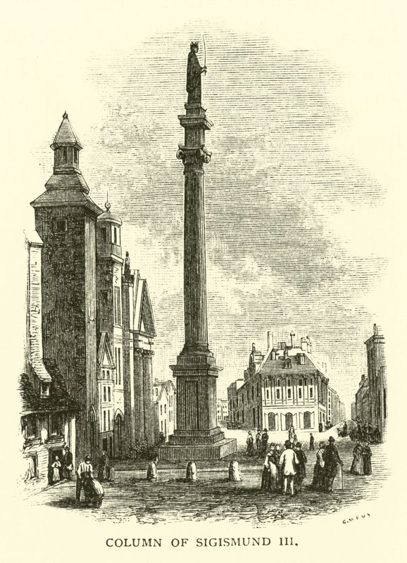 Column of Sigismund III by American School