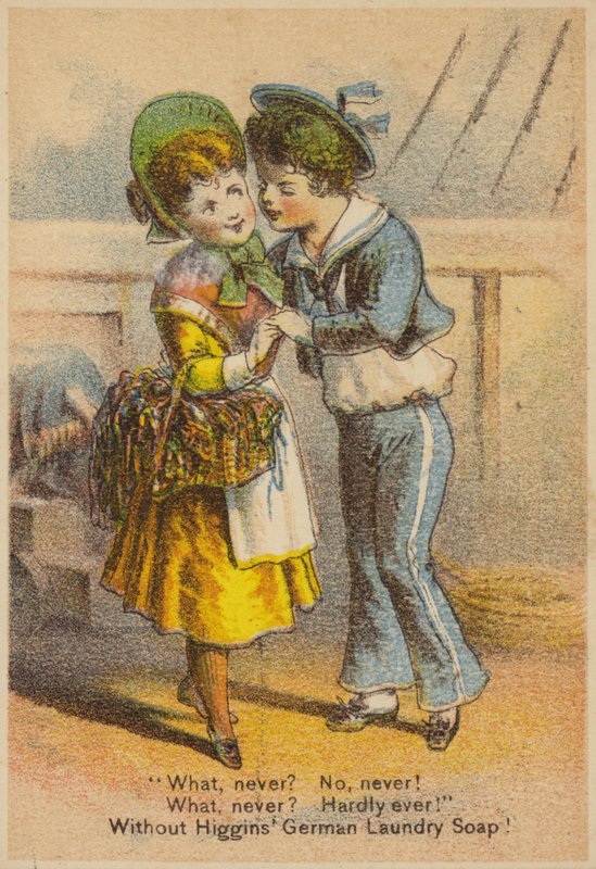 Courting Couple at Sea by American School