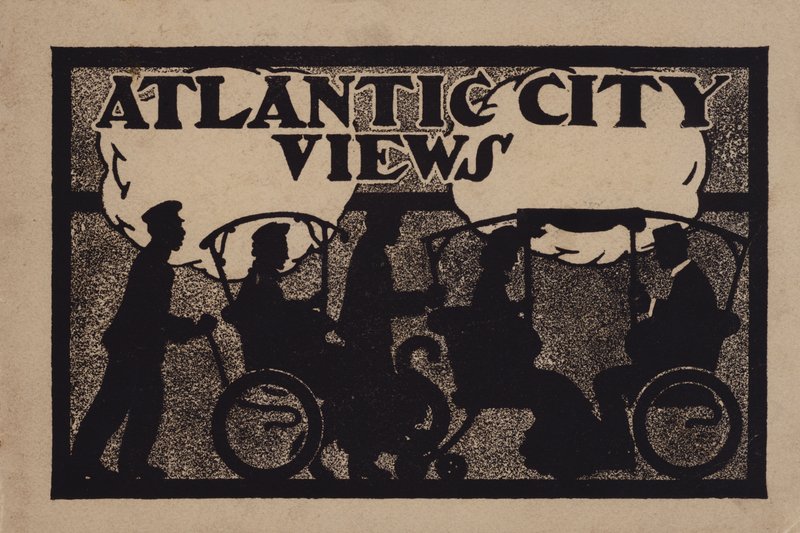 Cover Illustration for Atlantic City Views by American School