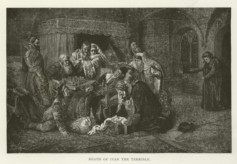 Death of Ivan the Terrible by American School