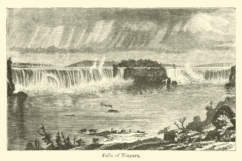 Falls of Niagara by American School