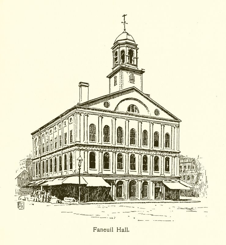 Faneuil Hall by American School