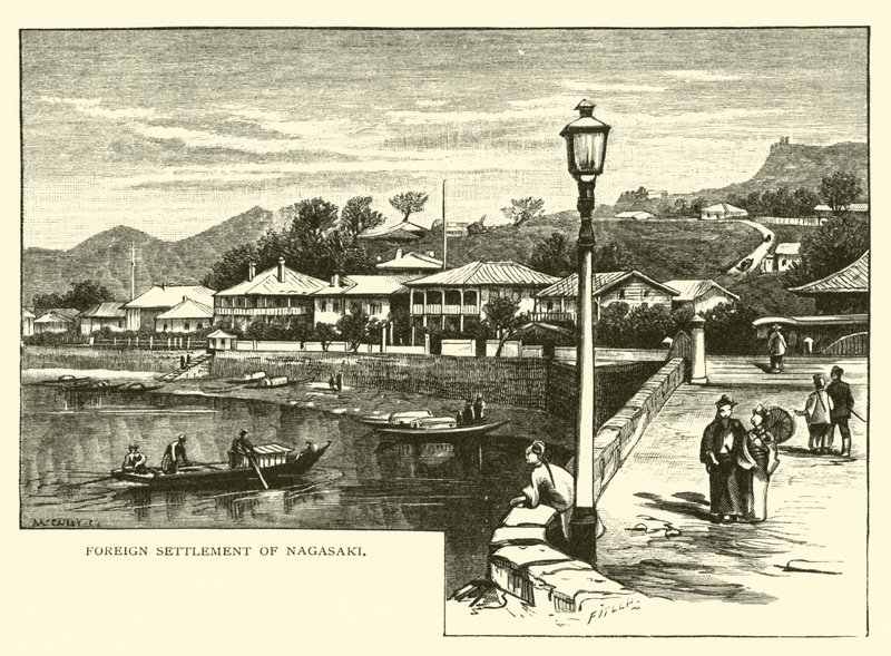 Foreign Settlement of Nagasaki by American School