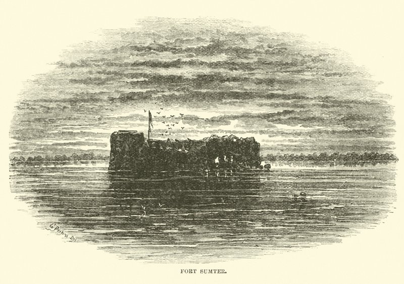Fort Sumter, May 1862 by American School