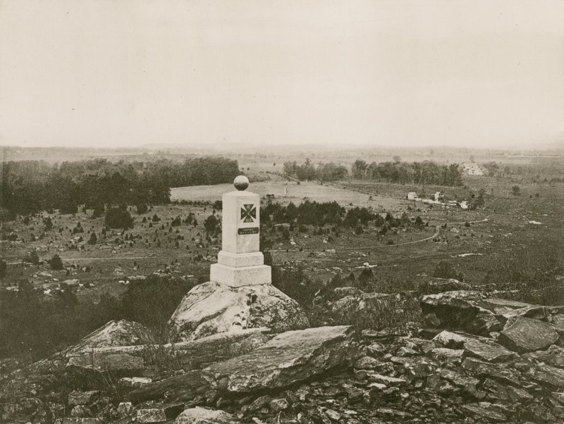 Gettysburg Battlefield by American School