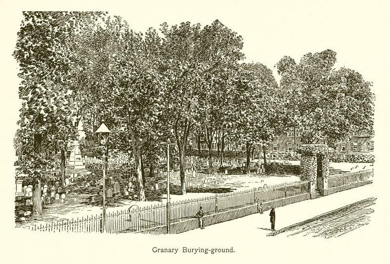 Granary Burying-ground by American School