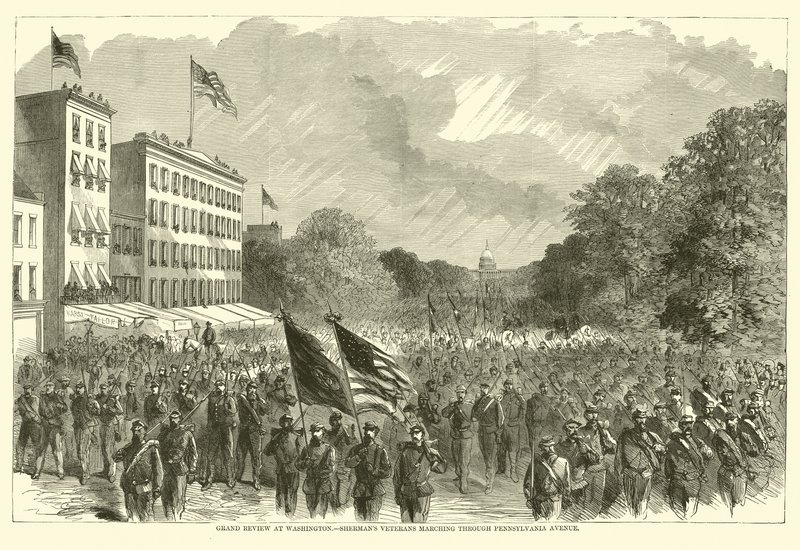 Grand Review at Washington, Sherman