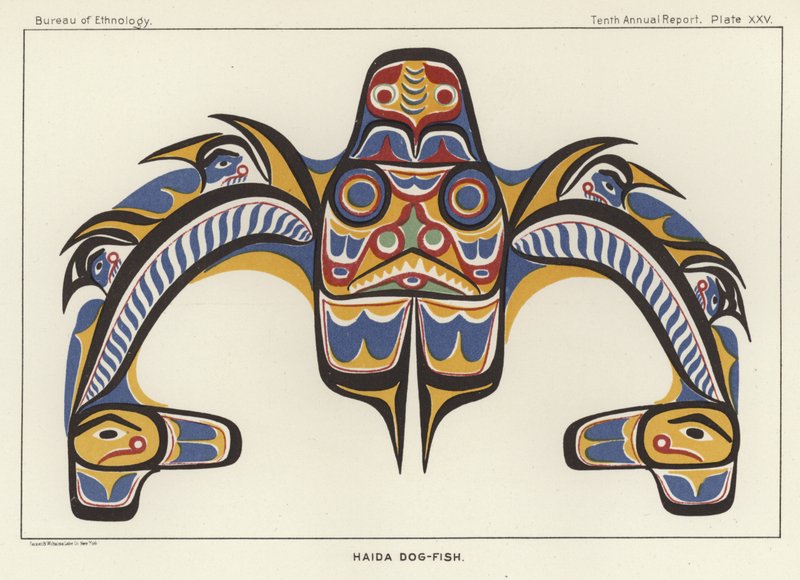 Haida Dog-Fish by American School