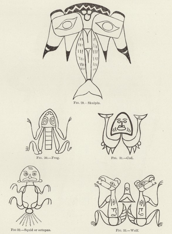 Haida Tattoo Marks by American School