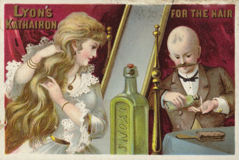 Hair Treatment for Bald Man by American School