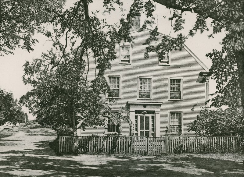 Home of Sir William Pepperell, Maine by American School