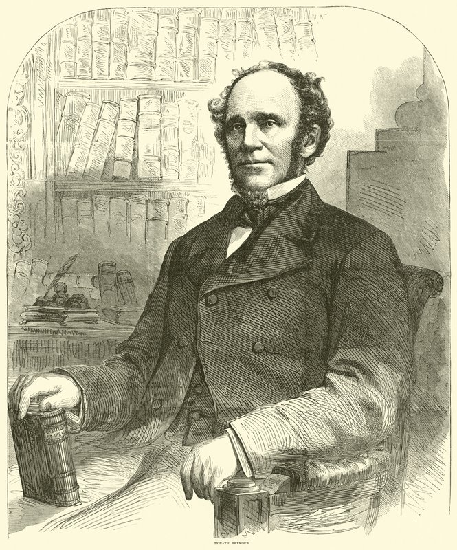 Horatio Seymour, July 1863 by American School