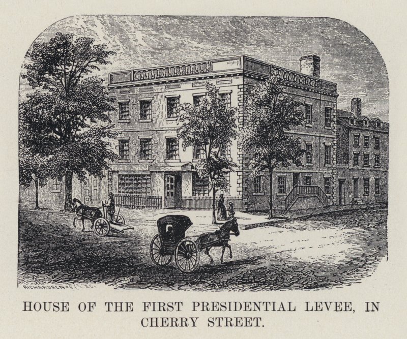 House of the First Presidential Levee, in Cherry Street by American School