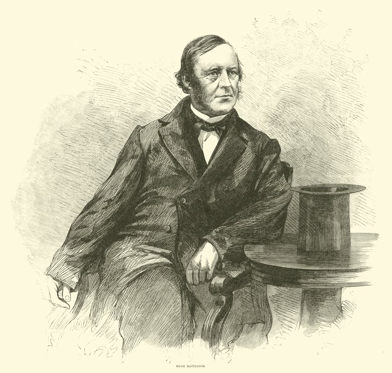 Hugh McCulloch, April 1865 by American School