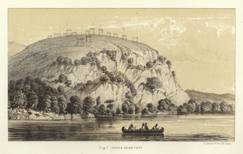 Indian Cemetery by American School