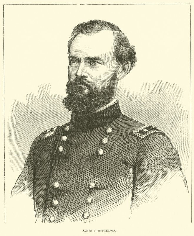 James B McPherson, July 1864 by American School
