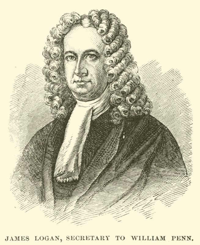 James Logan, Secretary to William Penn by American School