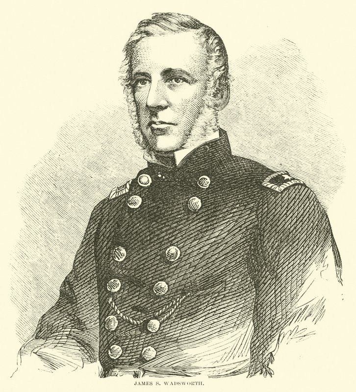 James S Wadsworth, May 1864 by American School