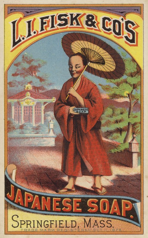 Japanese Man Holding Soap by American School