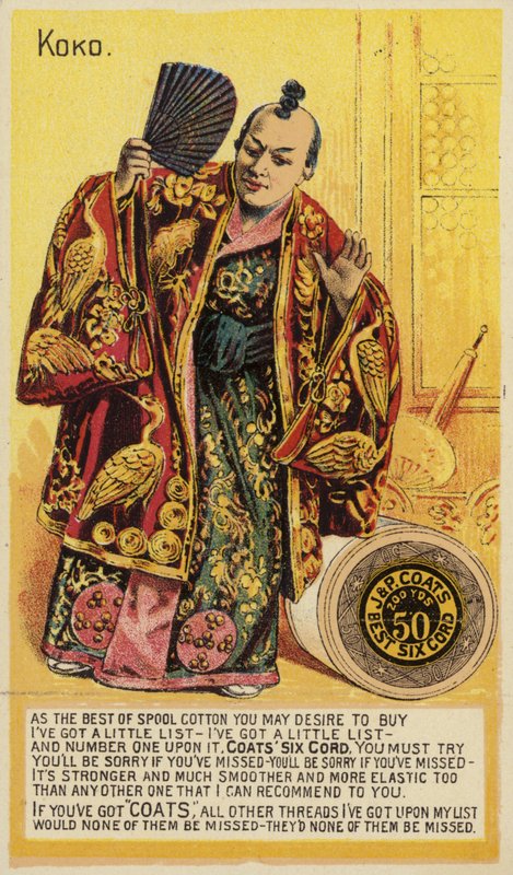 Japanese Man in Traditional Dress, Koko by American School