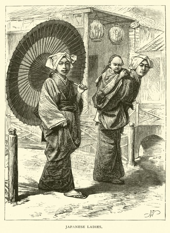 Japanese Ladies by American School