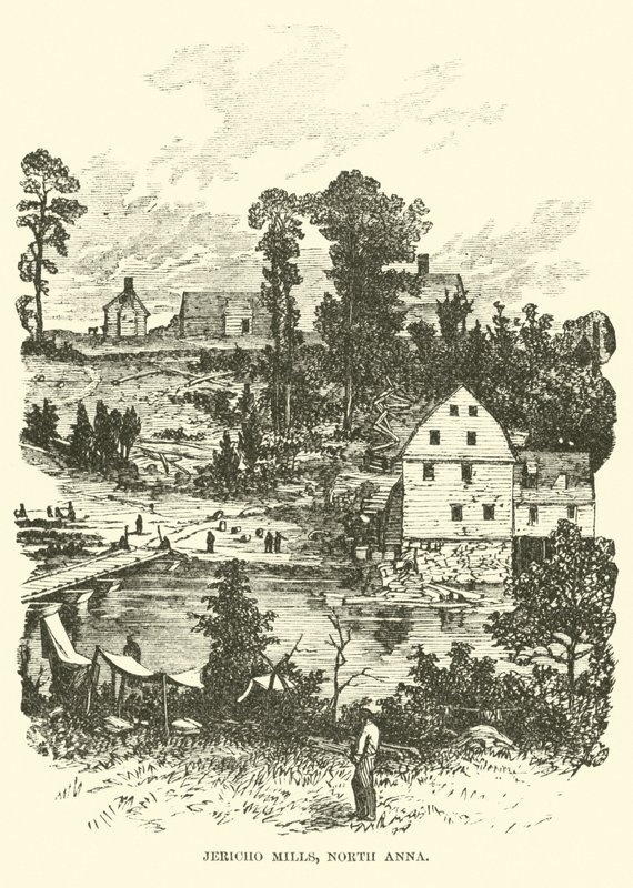 Jericho Mills, North Anna, May 1864 by American School