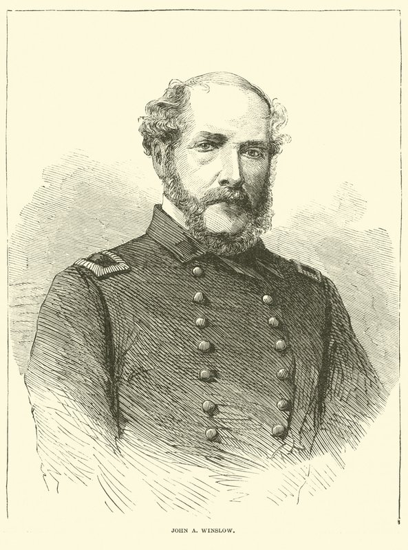 John A. Winslow, January 1863 by American School