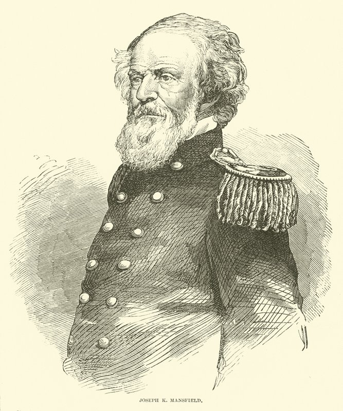 Joseph K Mansfield, September 1862 by American School